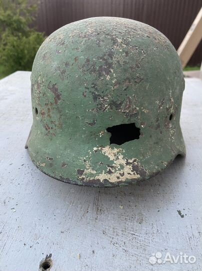 Каска немецкая М35, (оригинал) 40 х годов