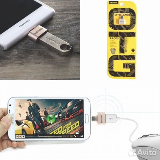 Переходник micro USB - USB Remax RA-OTG