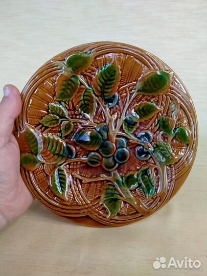 Тарелка настенная зик Конаково