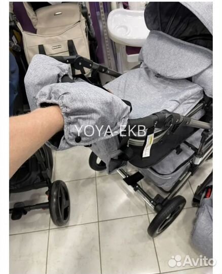 Коляска детская 3 в 1 luxmom