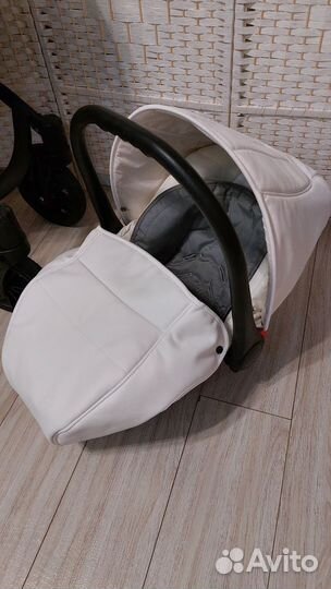 Коляска Indigo 3в1 Экокожа