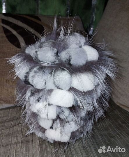 Шапка зимняя меховая женская