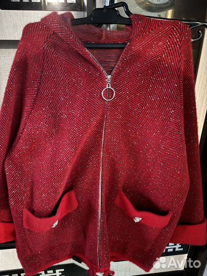 Теплый кардиган