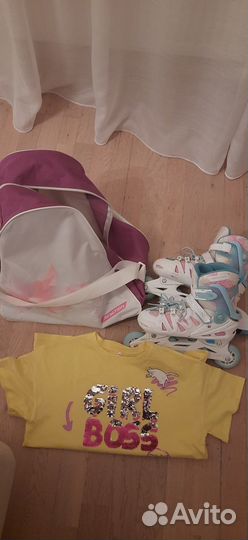 Ролики, сумка