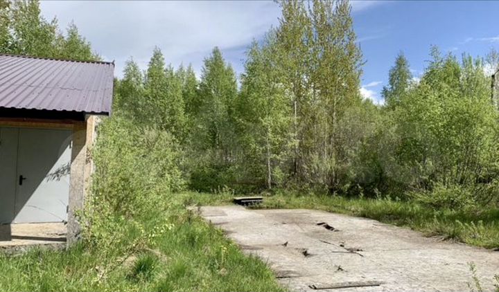 Нежилое здание с земельным участком