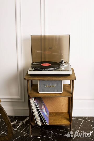 Тумба лофт для винилового проигрывателя