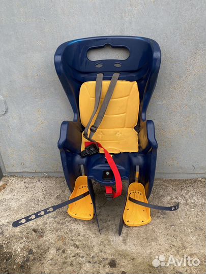 Детское велокресло на багажник