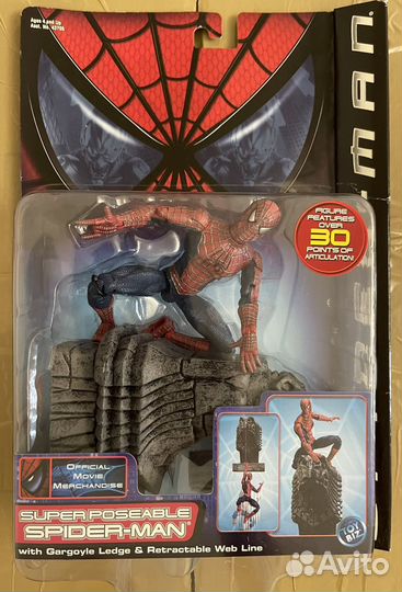 Фигурка Человек Паук Spider Man the Movie Toy Biz