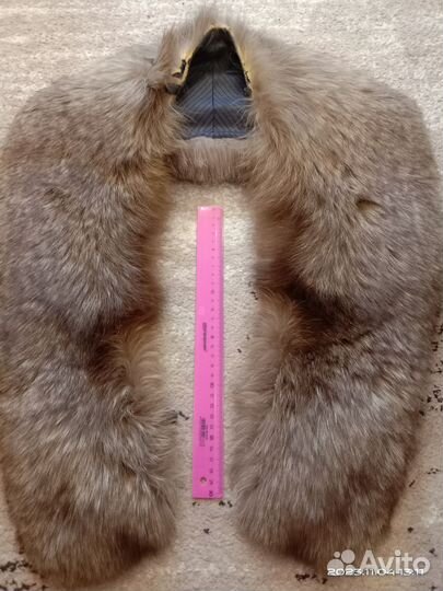 Меховой воротник лиса
