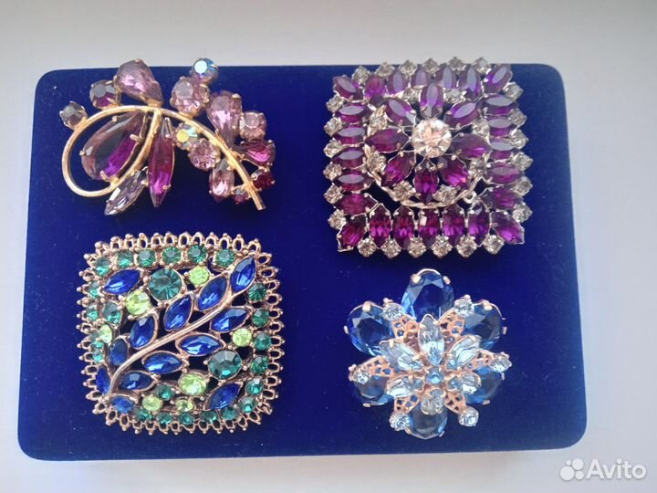 Винтажная австрийская брошь 60-70 годы