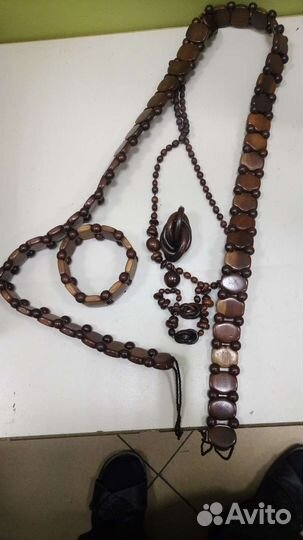 Колье, ремень, браслет