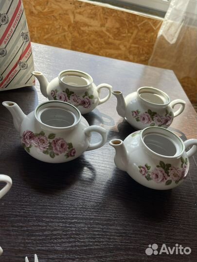 Чайные наборы и чайники вербилки СССР