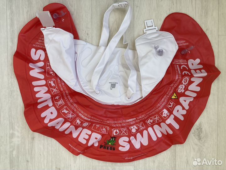 Круг для плавания swimtrainer красный