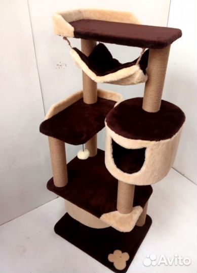 Классный большой комплекс с двумя домиками и лежанками (Арт-0015) с доставкой