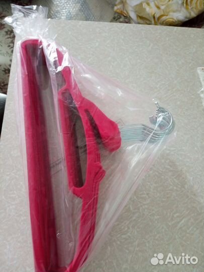 Вешалки плечики бархатные новые 15 шт