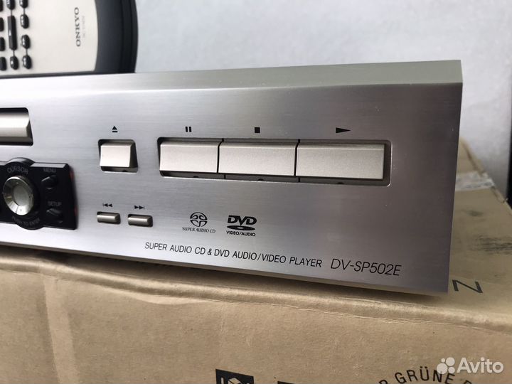 CD, sacd, DVD проигрыватель Onkyo DV-SP502E