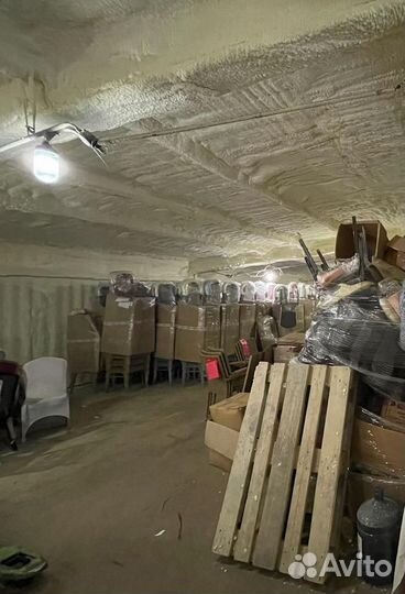 Напыление ППУ утепление ангаров \ BASF