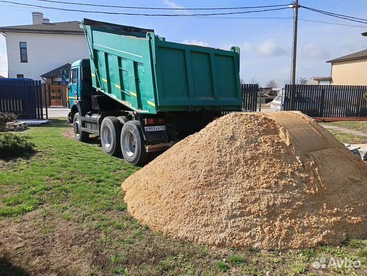 Песок карьерный