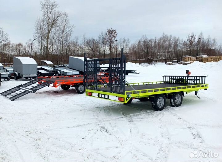 Двухосный легковой прицеп