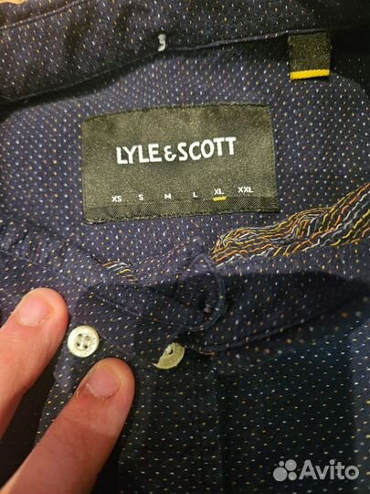 Lyle scott рубашка