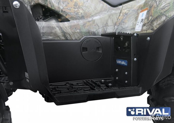 Подножки листовые Yamaha Grizzly +комплект крепежа