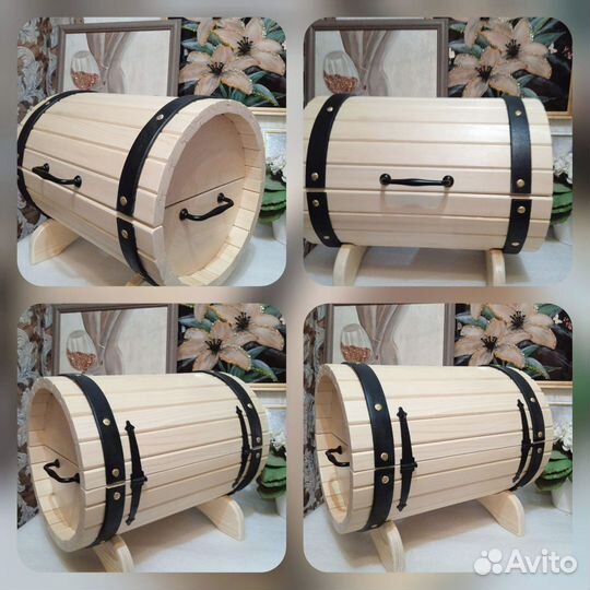 Сундук и бочка (мини бар)