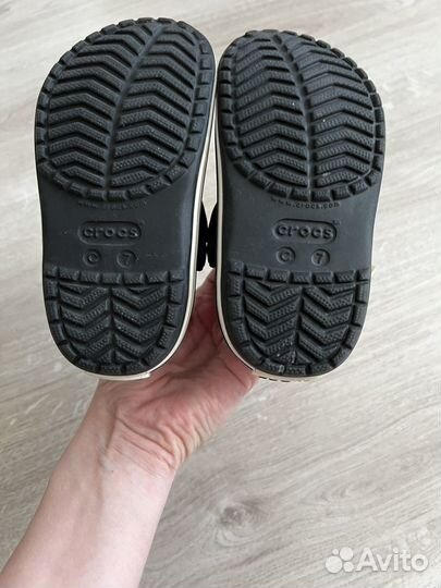 Crocs сабо детские c7 24 размер