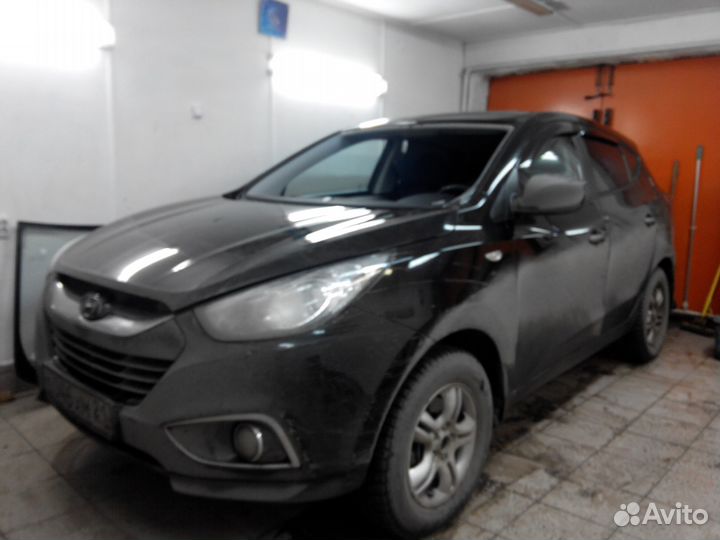 Лобовое стекло на hyundai IX 35 замена ремонт