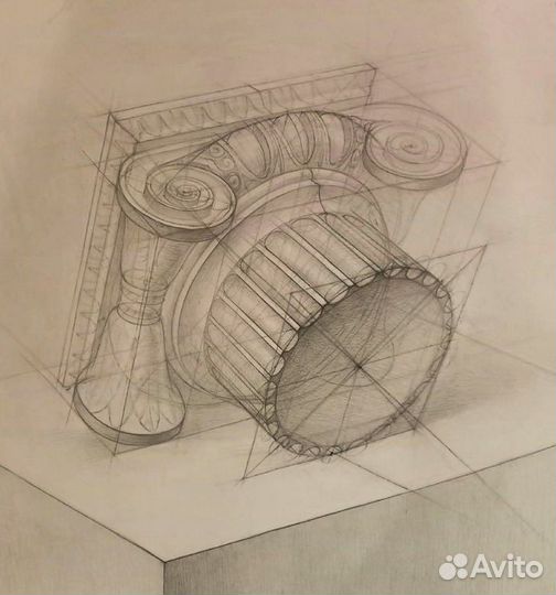 Репетитор по академическому рисунку, портретам