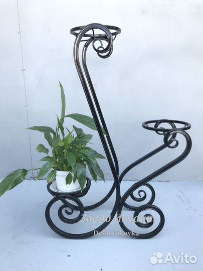 Подставка для цветов пц 3 (3 плошки)