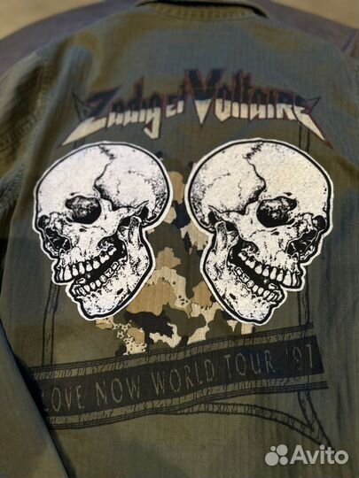 Хлопковая куртка Zadig&Voltaire