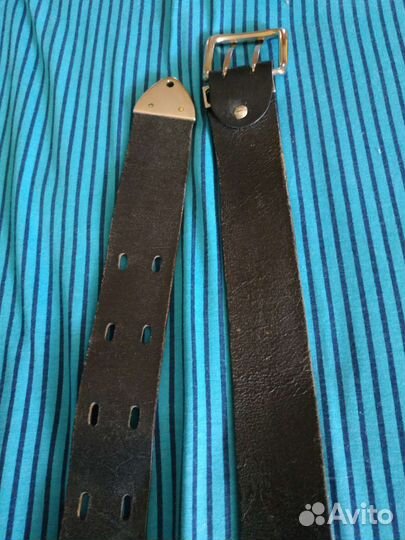 Кожаный мужской ремень