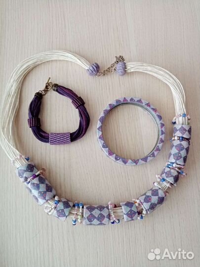 Колье и браслет