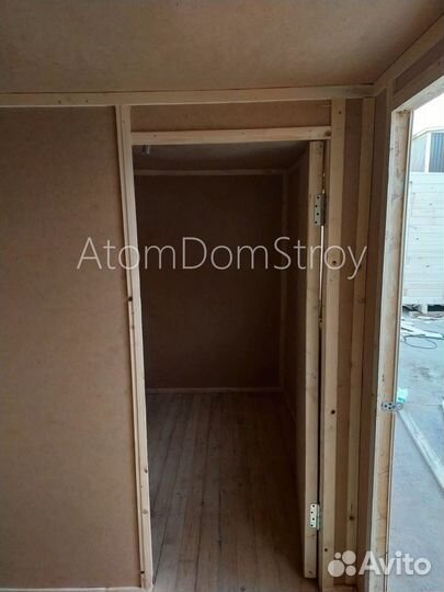 Бытовка деревянная утепленная с электрикой