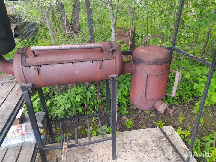 Беседка с мангалом