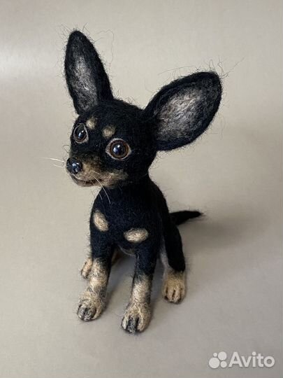 Тойтерьер игрушка ручная работа