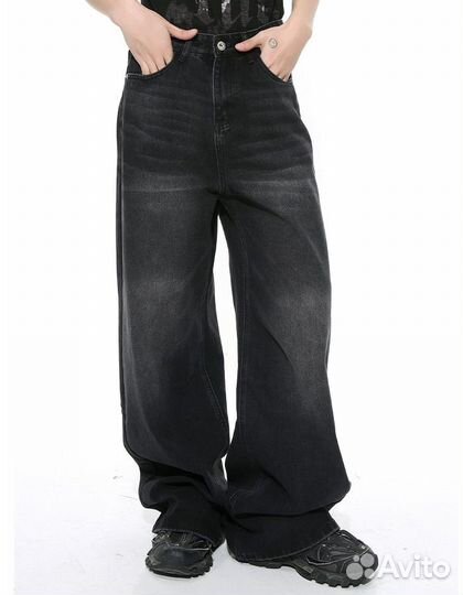 Широкие джинсы balenciaga jaded london y2k sk8