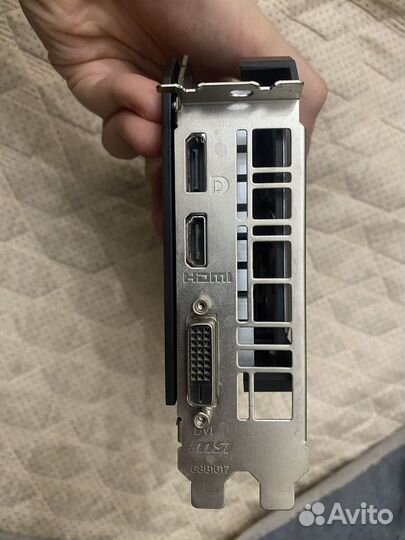 Видеокарта gtx 1660 ventus oc 6 гб