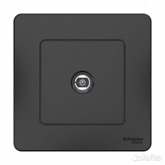 Розетка телевизионная с рамкой blnts000016 оконечн