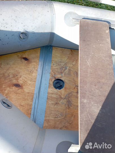 Надувная лодка пвх бу с мотором