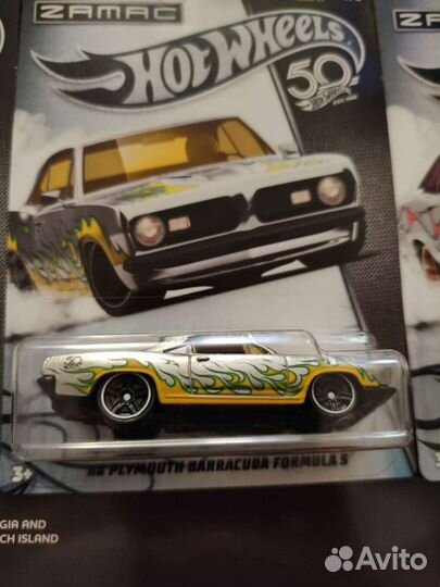 Hot Wheels 50th Zamac поштучно