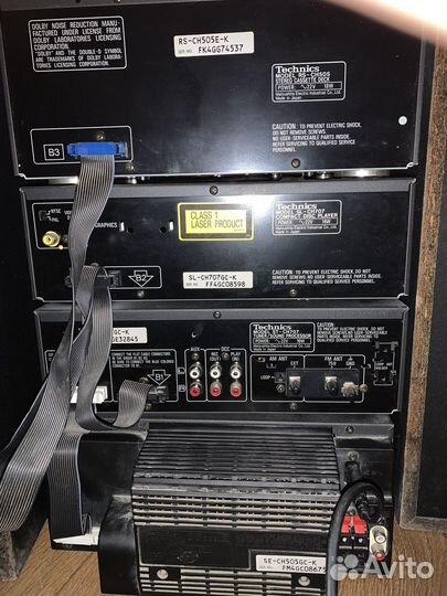 Музыкальный центр technics RS-ch 505