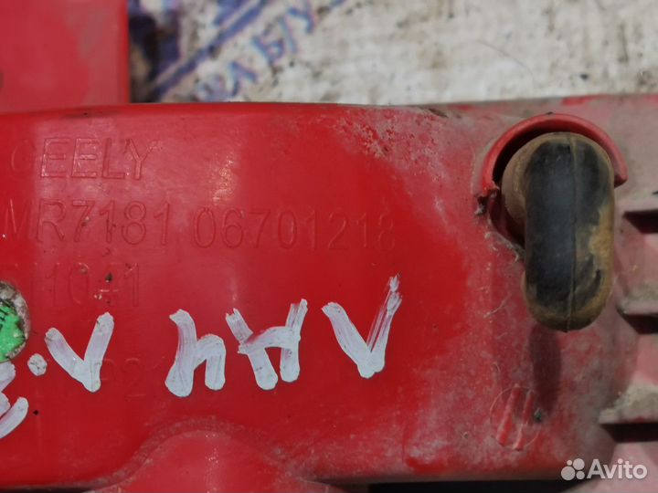 Задняя левая туманка, птф Geely emgrand