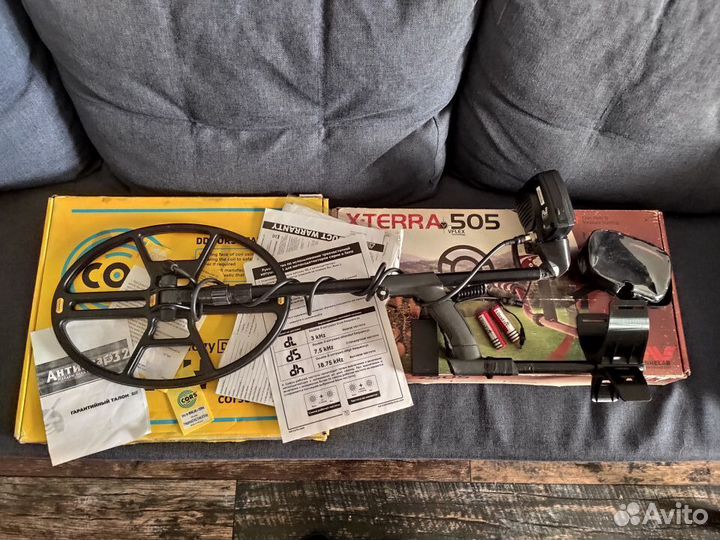Minelab X-Terra 505 с 3-х частотной катушкой
