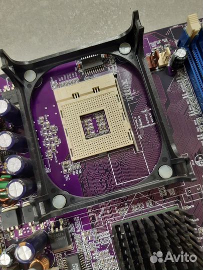 Материнская плата ATX S478 ECS 845PE-A800