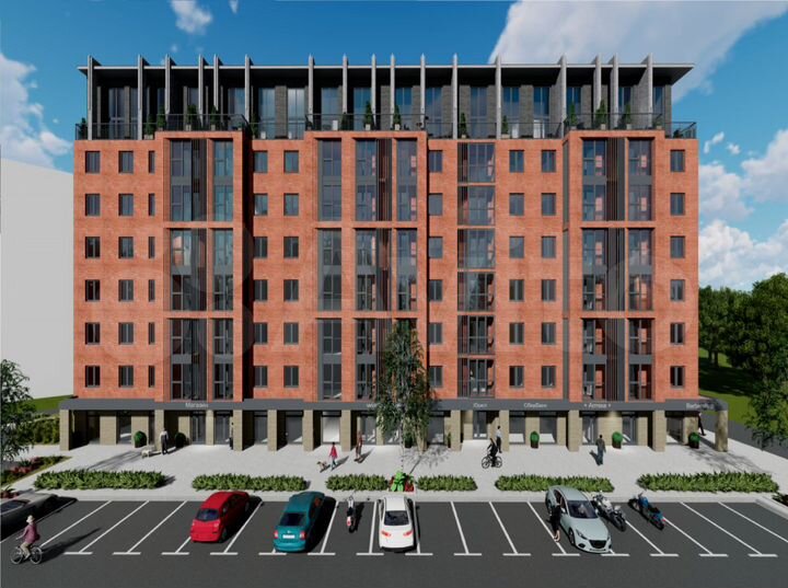 1-к. квартира, 54 м², 3/8 эт.