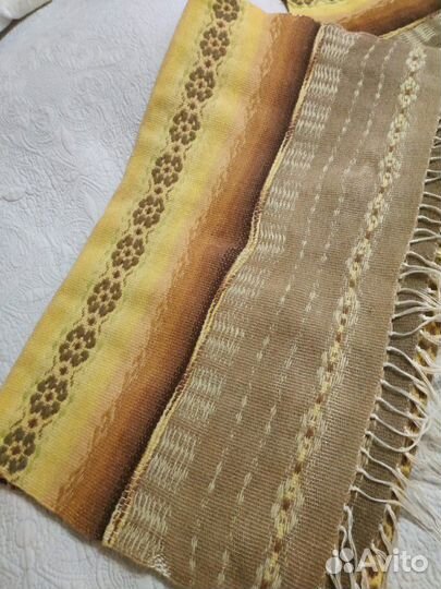 Шерстяное полотно. Палантин.Платок