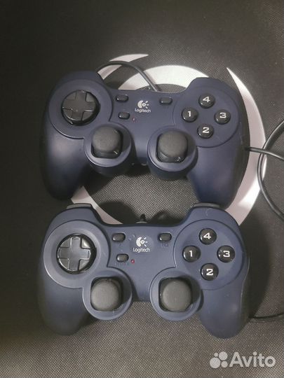 Геймпад джойстик Logitech USB dual action