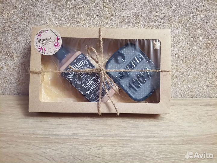 Мужской набор из мыла ручной работы