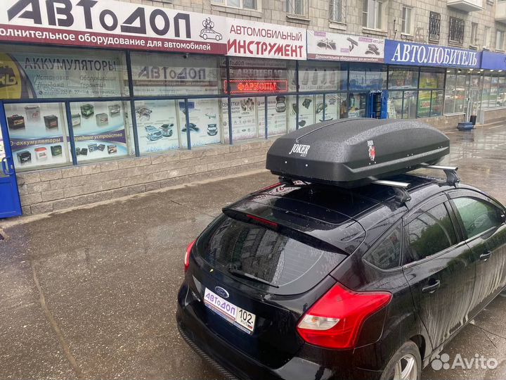 Багажник бокс на крышу Джокер 530 чёр 180х860х43см